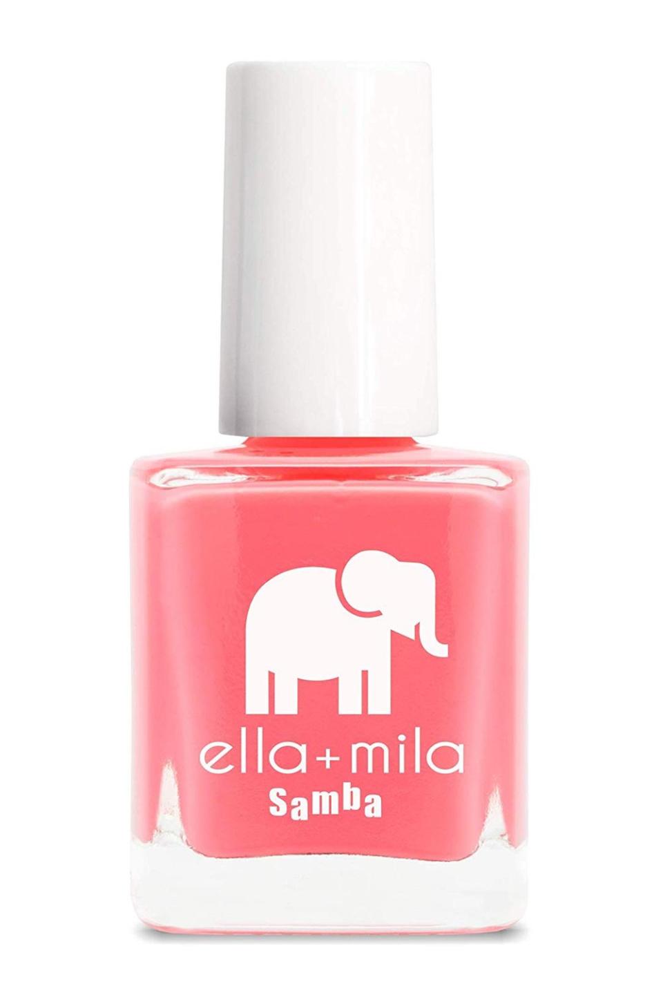 4) Ella+Mila Samba Collection Nail Polish in Pinktini