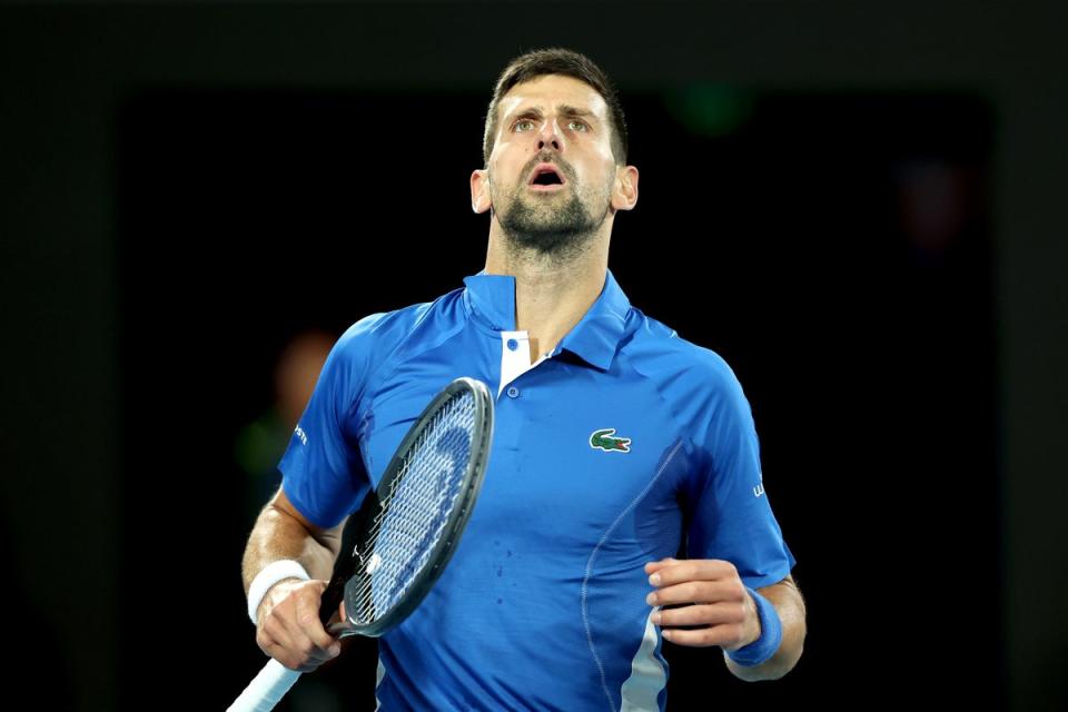 Djokovic was transformed after challenging the heckling fan   (Getty Images)