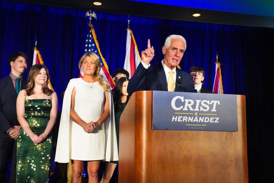 Former Florida governor Charlie Crist