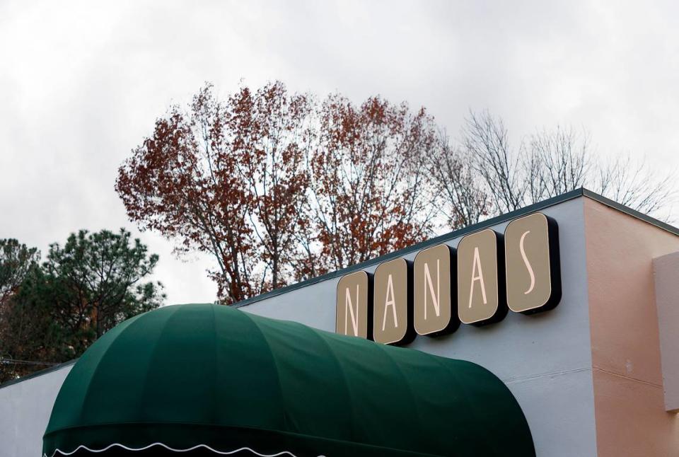 The exterior of Nanas is pictured on Wednesday, Nov. 22, 2023, in Durham, N.C. Kaitlin McKeown/kmckeown@newsobserver.com