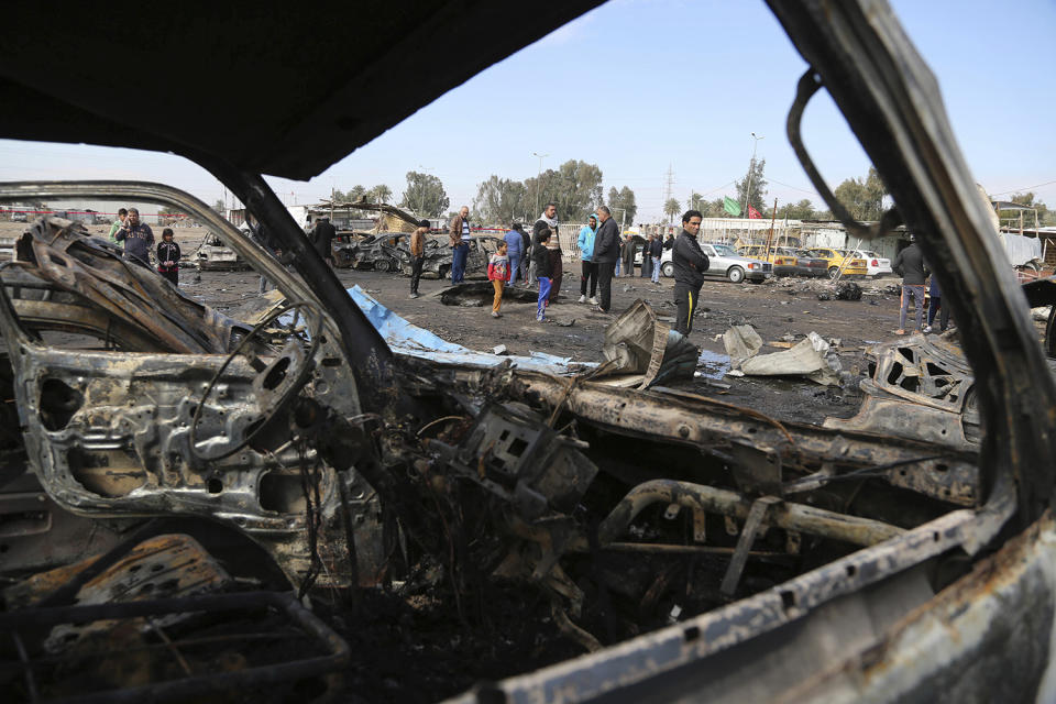 Deadly Baghdad car bomb claimed by Islamic State