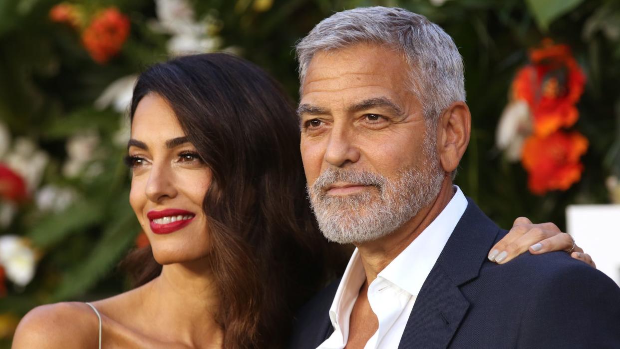George Clooney and Amal Clooney attend the 