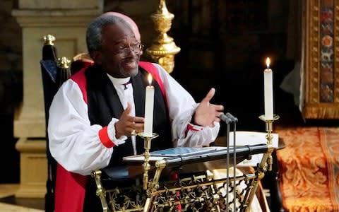 The Most Rev Bishop Michael Curry - Credit: Reuters 