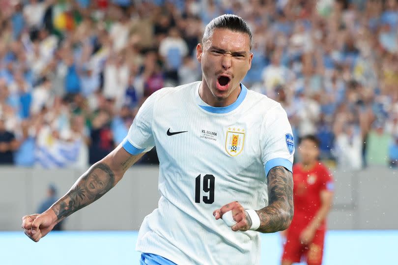 Darwin Nunez continued his goalscoring form for Uruguay and is joint-top scorer in Copa America