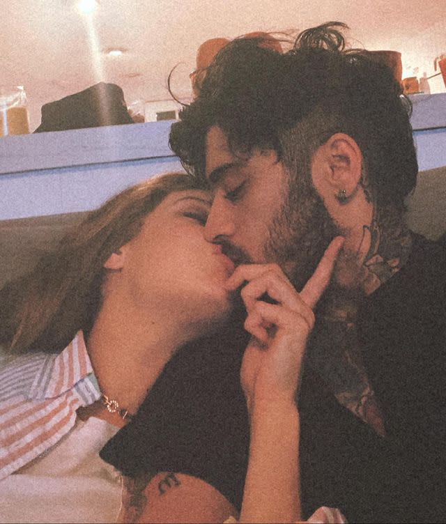 16) Gigi Hadid and Zayn Malik