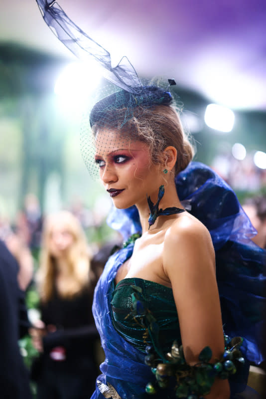 NEW YORK, NEW YORK - MAY 06: Zendaya attends The 2024 Met Gala Celebrating "Sleeping Beauties: Reawakening Fashion" at The Metropolitan Museum of Art on May 06, 2024 in New York City. (Photo by Mike Coppola/MG24/Getty Images for The Met Museum/Vogue)<p>Mike Coppola/MG24/Getty Images</p>