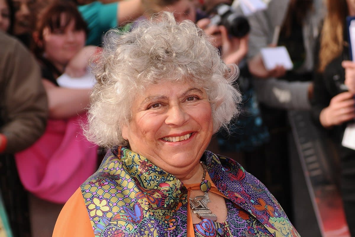 Miriam Margolyes appeared in Harry Potter and the Chamber of Secrets and Harry Potter and the Deathly Hallows: Part 2 (Getty Images)