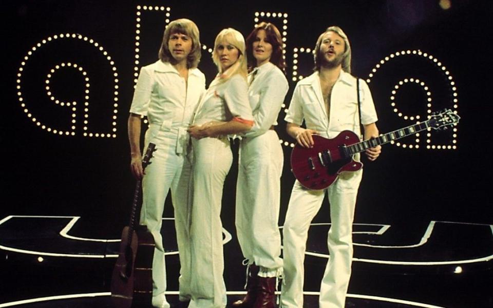 ABBA in their pomp in 1974 - Getty