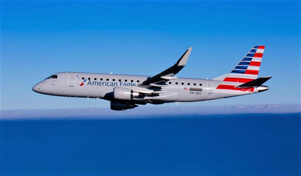 American Airlines in June will begin offering daily nonstop flights to New York from Des Moines aboard a 76-seat Embraer-175 airliner.