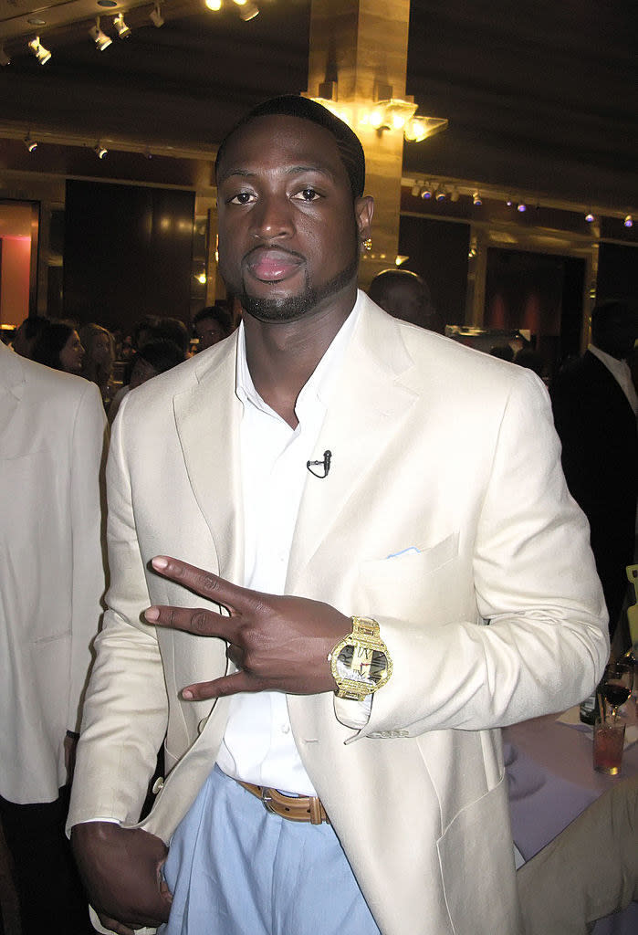 Wade at an event in Miami in 2008