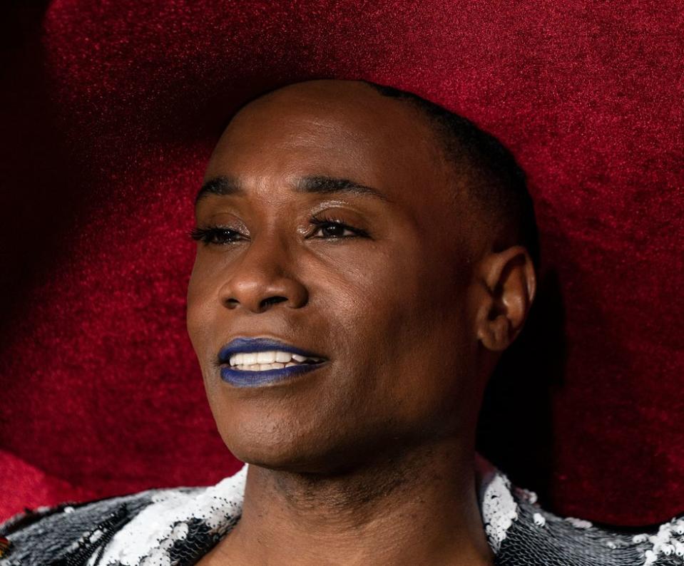 Billy Porter red hat