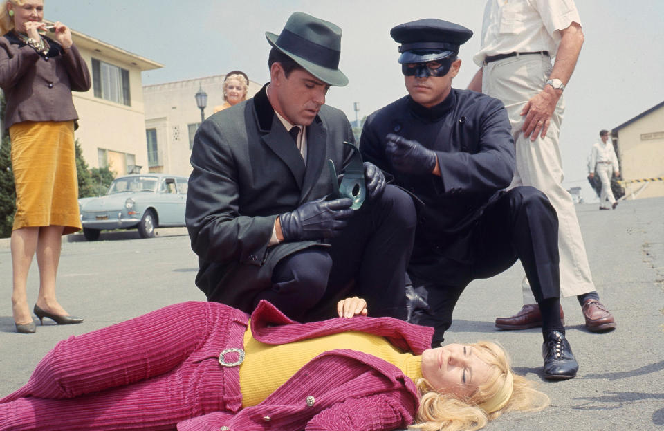 Van Williams and Bruce Lee in 'The Green Hornet' in 1996. (Photo by Walt Disney Television via Getty Images Photo Archives)