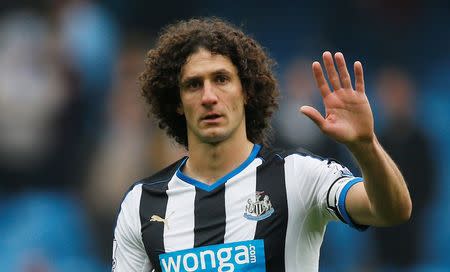 Football - Manchester City v Newcastle United - Barclays Premier League - Etihad Stadium - 3/10/15 Newcastle's Fabricio Coloccini looks dejected at the end of the match Reuters / Andrew Yates