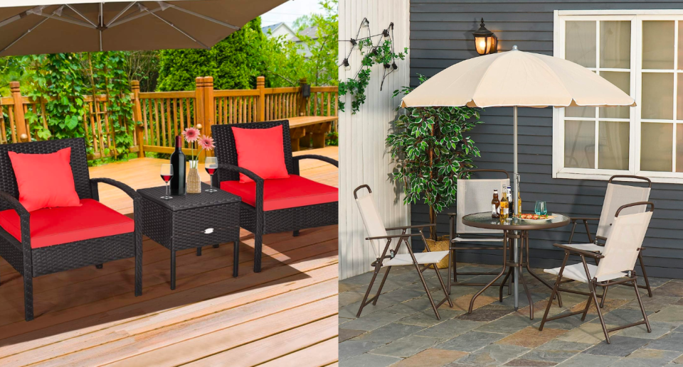 Best patio furniture for 2023: Shop these affordable Amazon sets under $300. Images via Amazon.