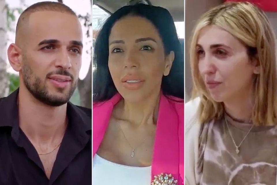 <p>TLC</p> Razvan, Jasmine, and Cleo on 90 Day Fiancé: Before the 90 Days.