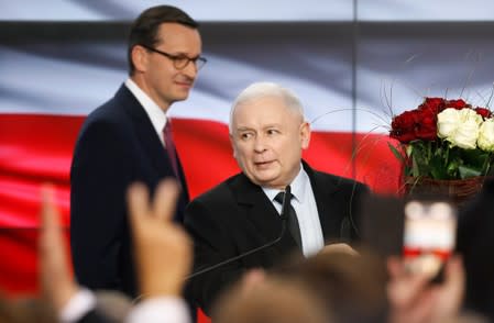 Poland's parliamentary election in Warsaw