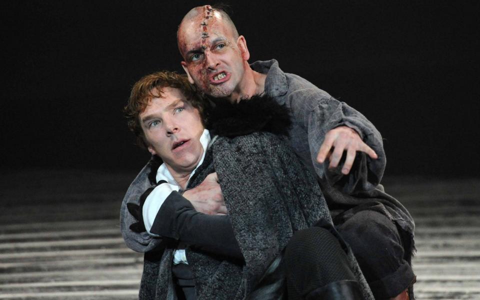 The National Theatre's Frankenstein, which recently streamed via YouTube - Alastair Muir
