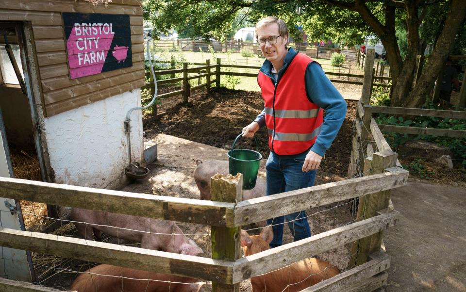 Stephen Merchant writes and stars in the comic thriller