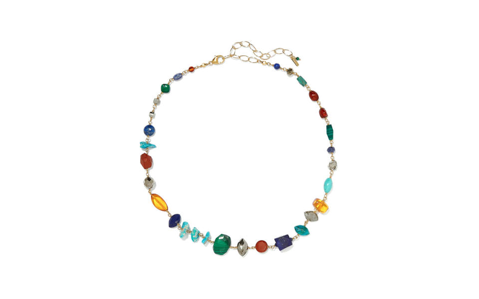 Chan Luu Gold-Plated Multi-Stone Necklace