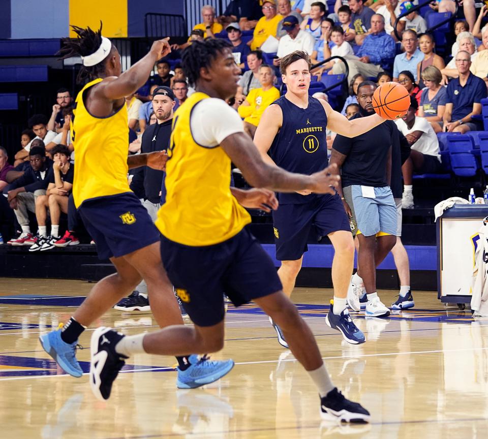 Marquette's Tyler Kolek was the Big East's player of the year last season and will likely be a preseason All-American.