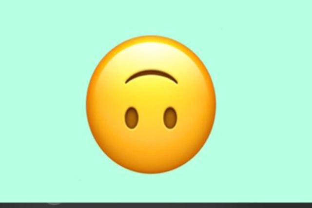 WhatsApp qu significa el emoji de la carita al rev s y cu ndo