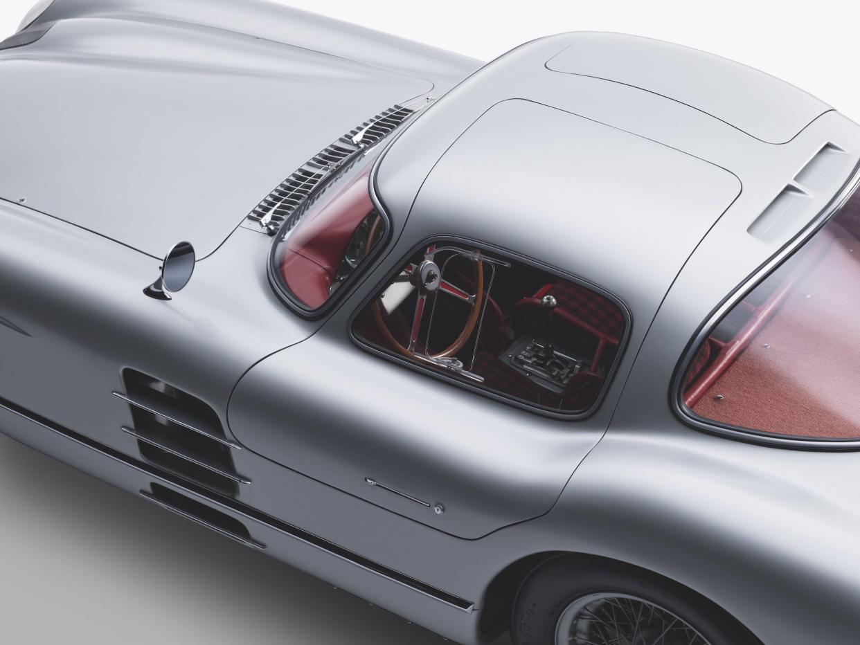 1955 Mercedes-Benz 300 SLR Coupe.