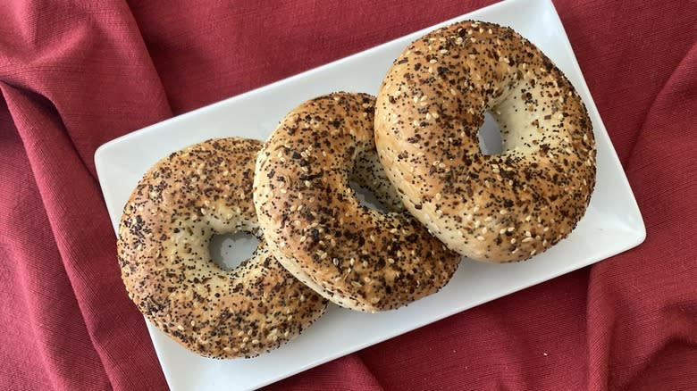 Everything bagels from Costco