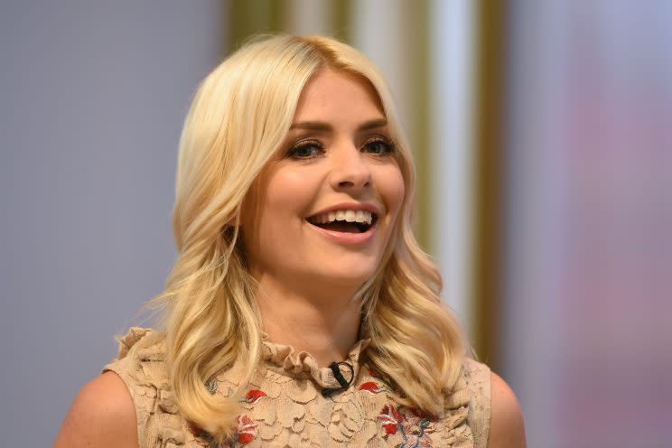 Holly Willoughby has a unique way of predicting the sex of an unborn baby [Photo: PA]