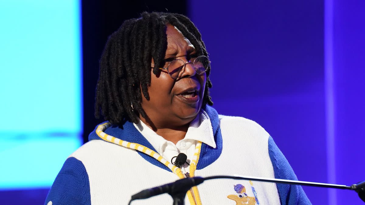 A popular YouTube video claimed that Whoopi Goldberg had panicked after Rosie O