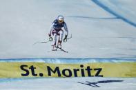 Alpine Skiing - FIS Alpine Skiing World Championships - Men's Alpine Combined Downhill - St. Moritz, Switzerland - 13/2/17 - Carlo Janka of Switzerland skis in the downhill part of the Alpine Combined. REUTERS/Denis Balibouse