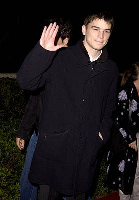 Josh Hartnett at the Beverly Hills premiere of Columbia's Black Hawk Down