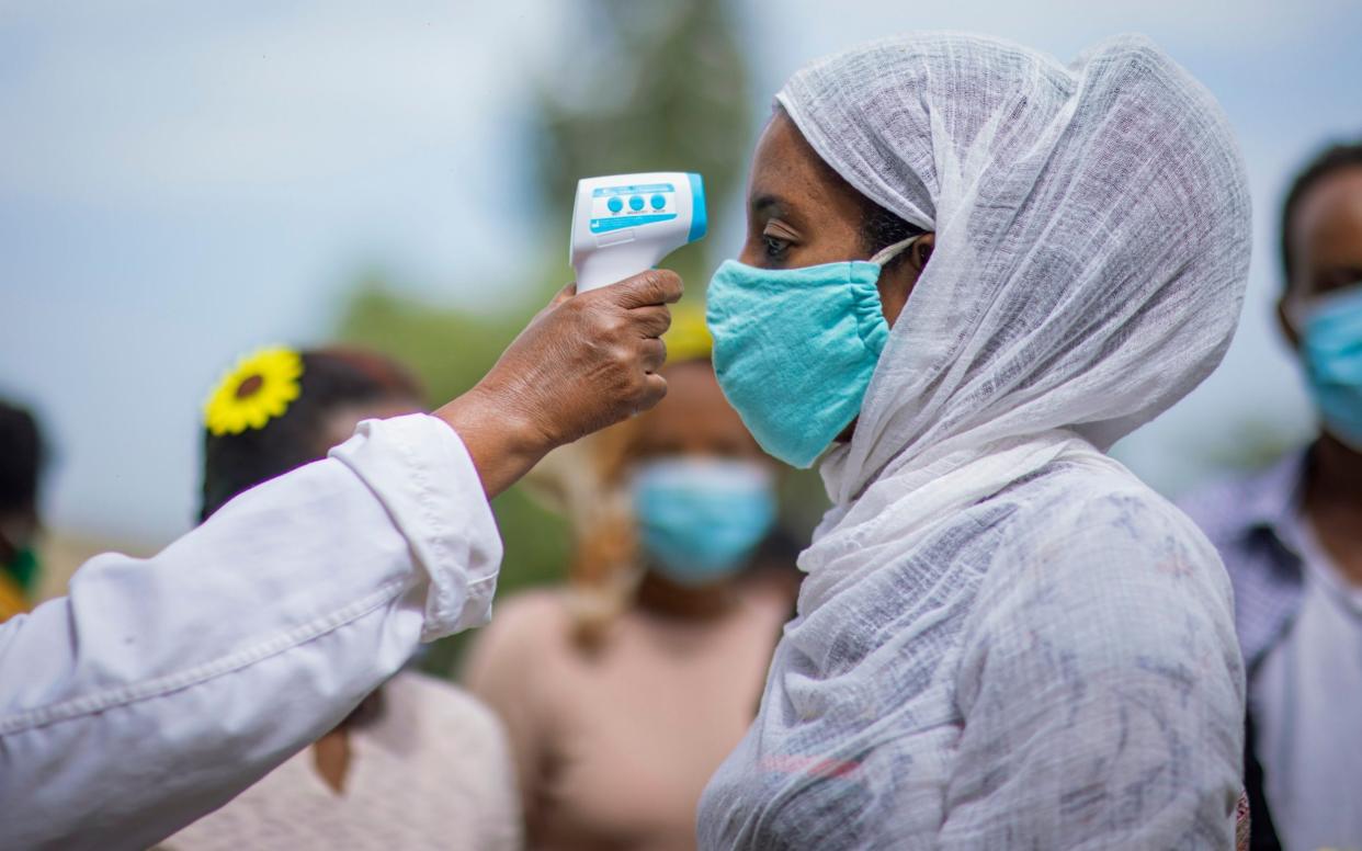 Unless something is done to help countries recover from coronavirus, there will be more famine, poverty and instability, the UN said - AP