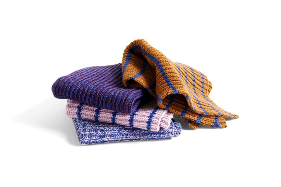 <p>Hay’s washable cotton kitchen cloths bring an instant splash of colour to brighten up everyday chores. £11 for a pair, <a href="https://hay.dk/en" rel="nofollow noopener" target="_blank" data-ylk="slk:hay.dk;elm:context_link;itc:0;sec:content-canvas" class="link ">hay.dk</a></p>