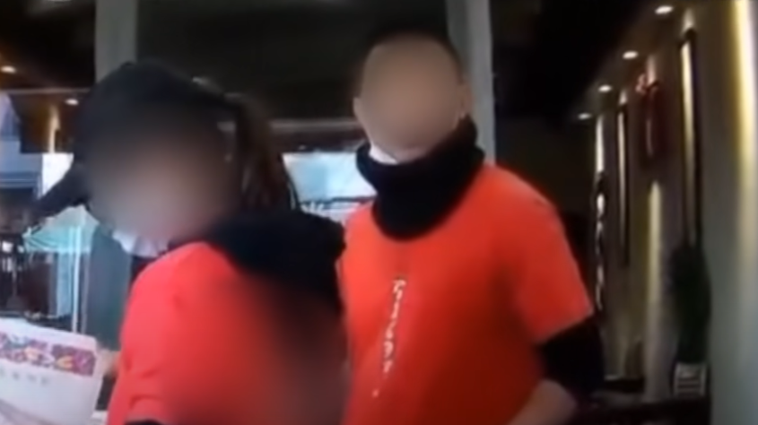 熊貓女外送員遭男店員嗆聲威脅。（圖／翻攝自臉書「爆怨公社」）