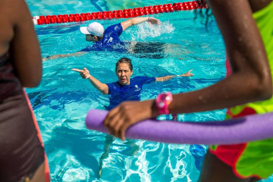 Students 16 and older can apply to be a lifeguard at public swimming pools this summer.