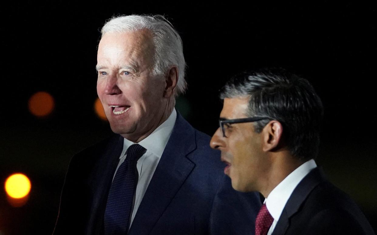 Joe Biden and Rishi Sunak - Reuters