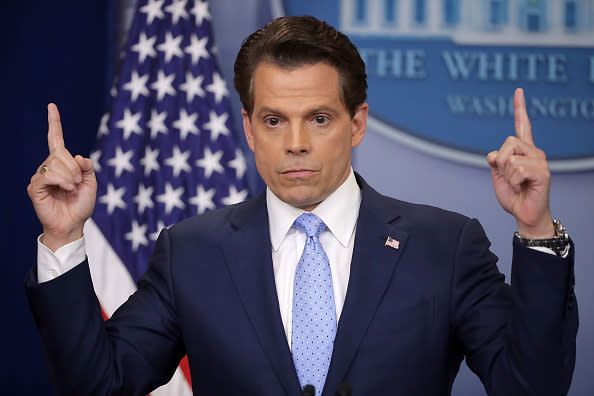 The internet immediately turned Anthony Scaramucci’s short White House career into a meme