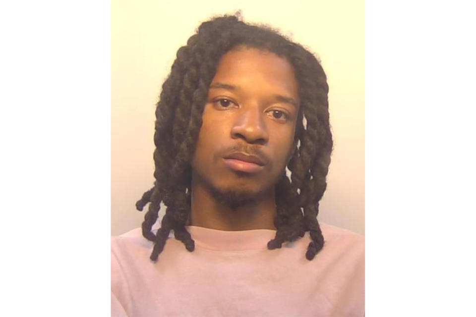 FILE - This booking photo provided by the Middlesex County, N.J., Prosecutor's Office shows Rashid Ali Bynum, of Portsmouth, Va. On Wednesday, Aug. 16, 2023, Bynum, the church associate charged with gunning down Eunice Dwumfour, a New Jersey pastor and councilwoman, was indicted on murder and weapons charges. (Middlesex County Prosecutor's Office via AP, File)