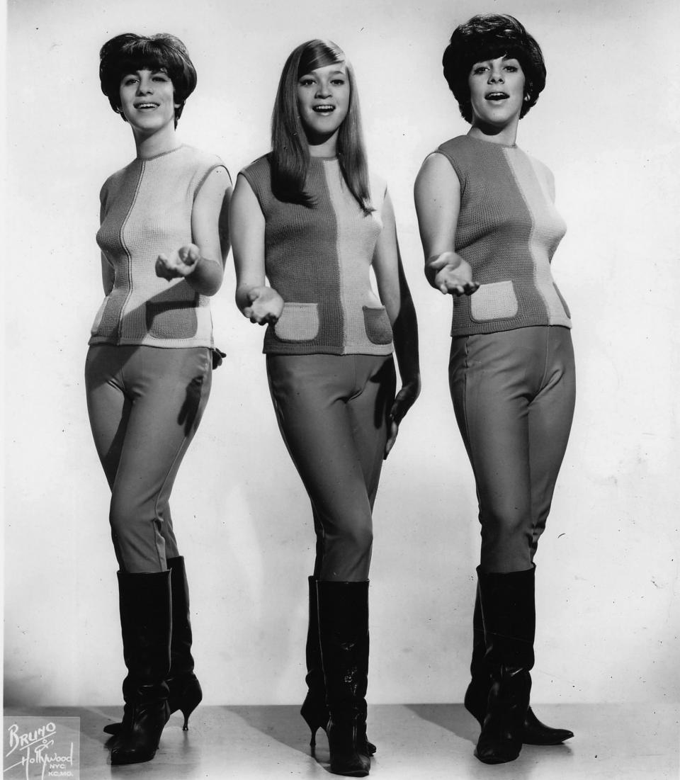 The Shangri-Las (l-r), Mary Ann Ganser, Mary Weiss and Marge Ganser