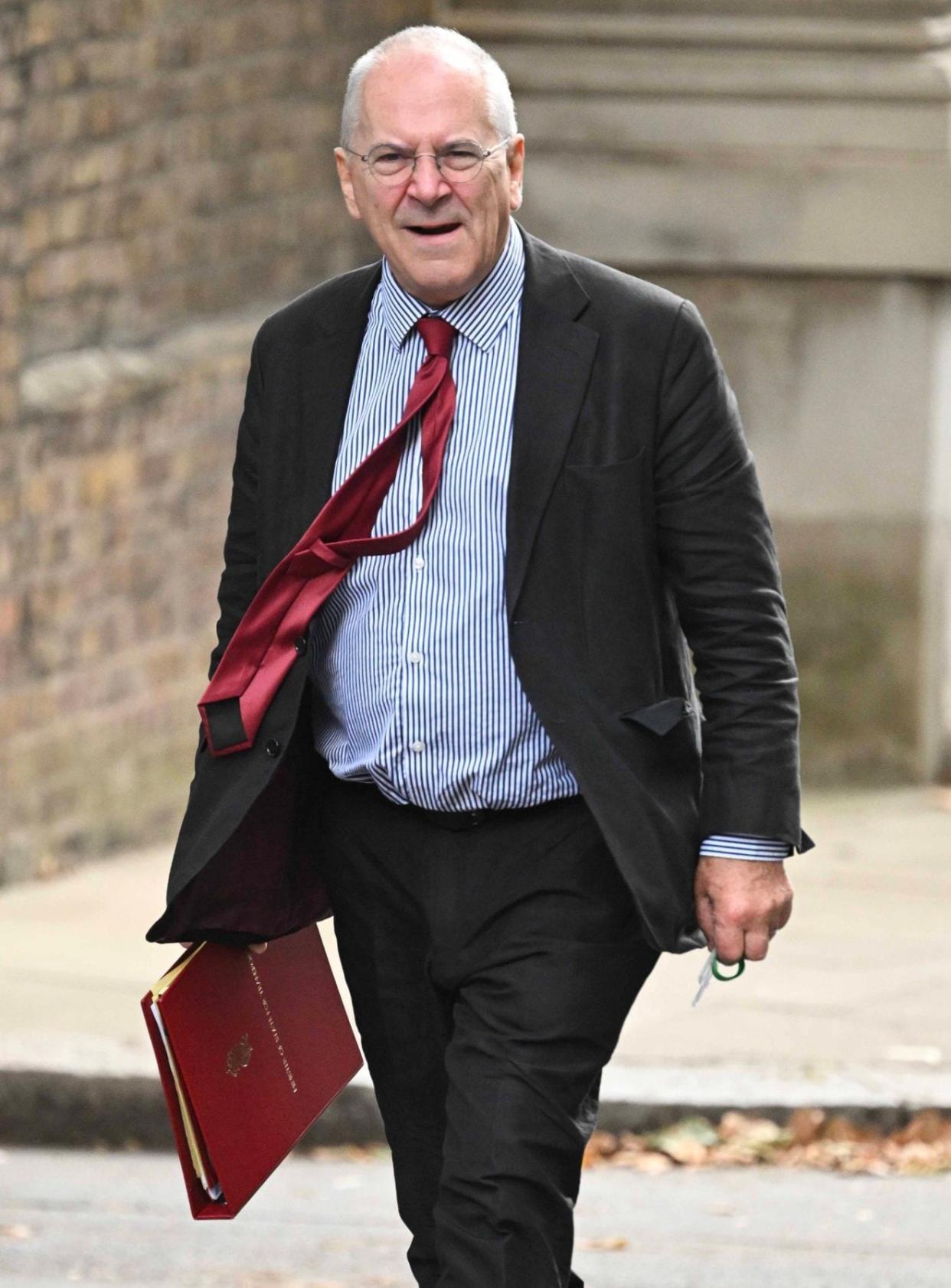 Lord Hendy, the rail minister, was formerly the chair of Network Rail