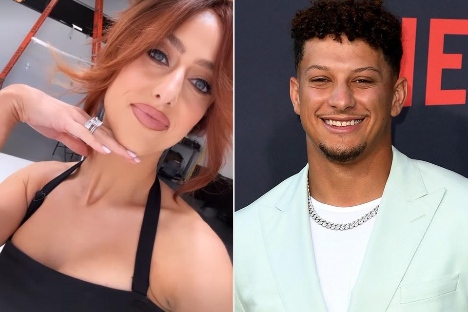 <p>Brittany Mahomes/Instagram;  JC Olivera/Getty Images</p> Brittany and Patrick Mahomes