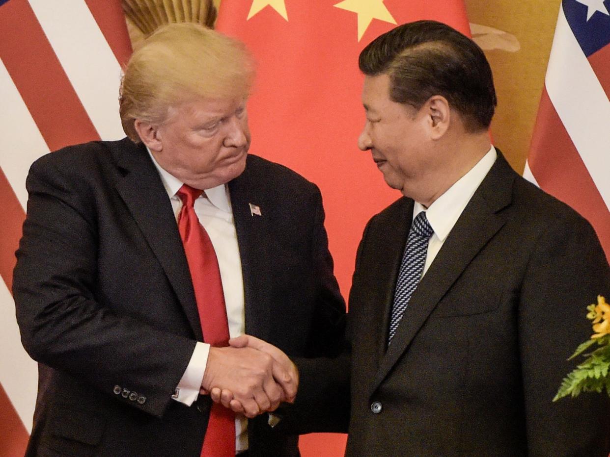 Donald Trump has said he is prepared to escalate the trade war: FRED DUFOUR/AFP/Getty Images