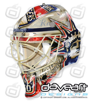 henrik lundqvist goalie mask