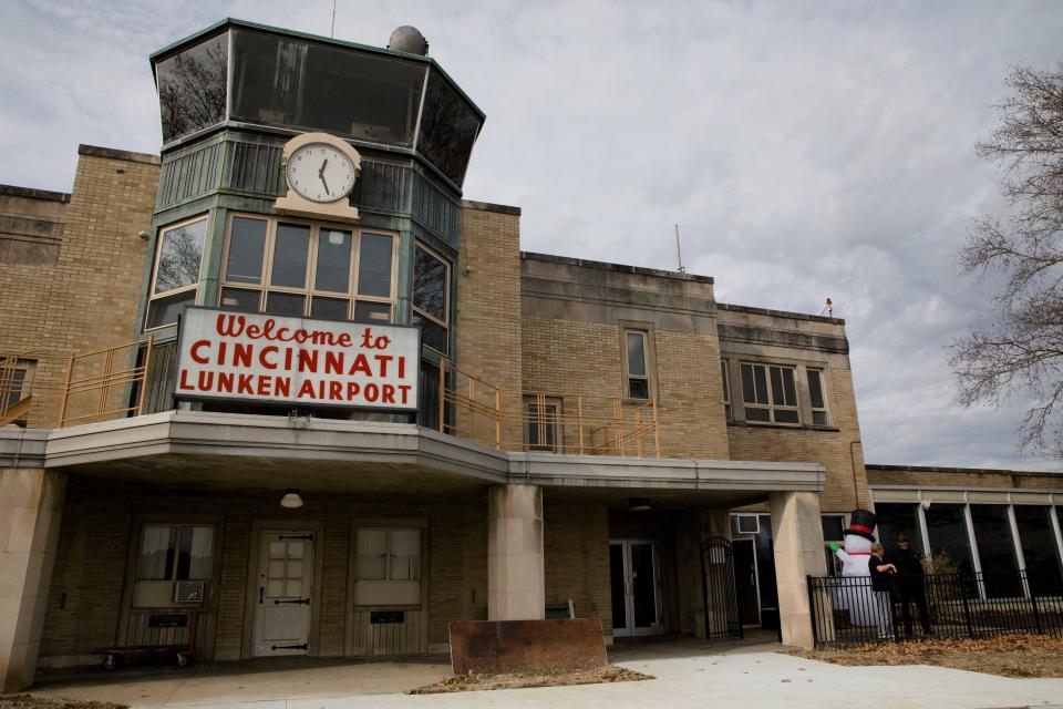 Lunken Airport in East End opened in 1925 as Cincinnati’s first permanent airfield.