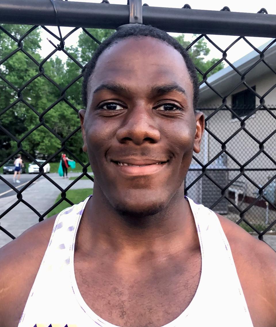 Ben Davis thrower Antoine Cooper Jr.