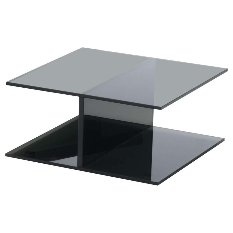 I-Beam Black Low Table