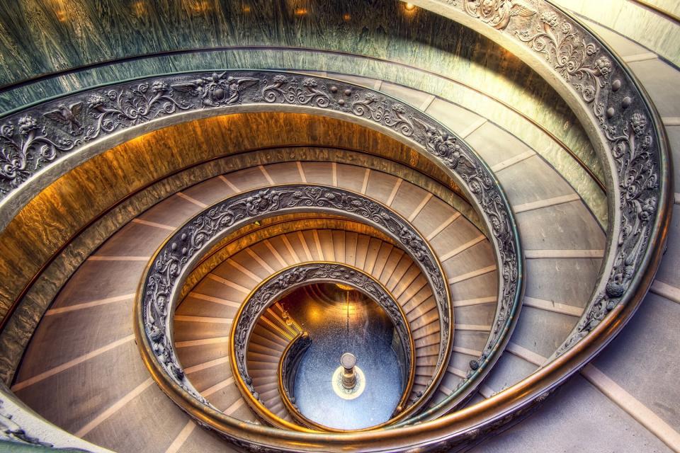 Vatican Staircase taken in 2015