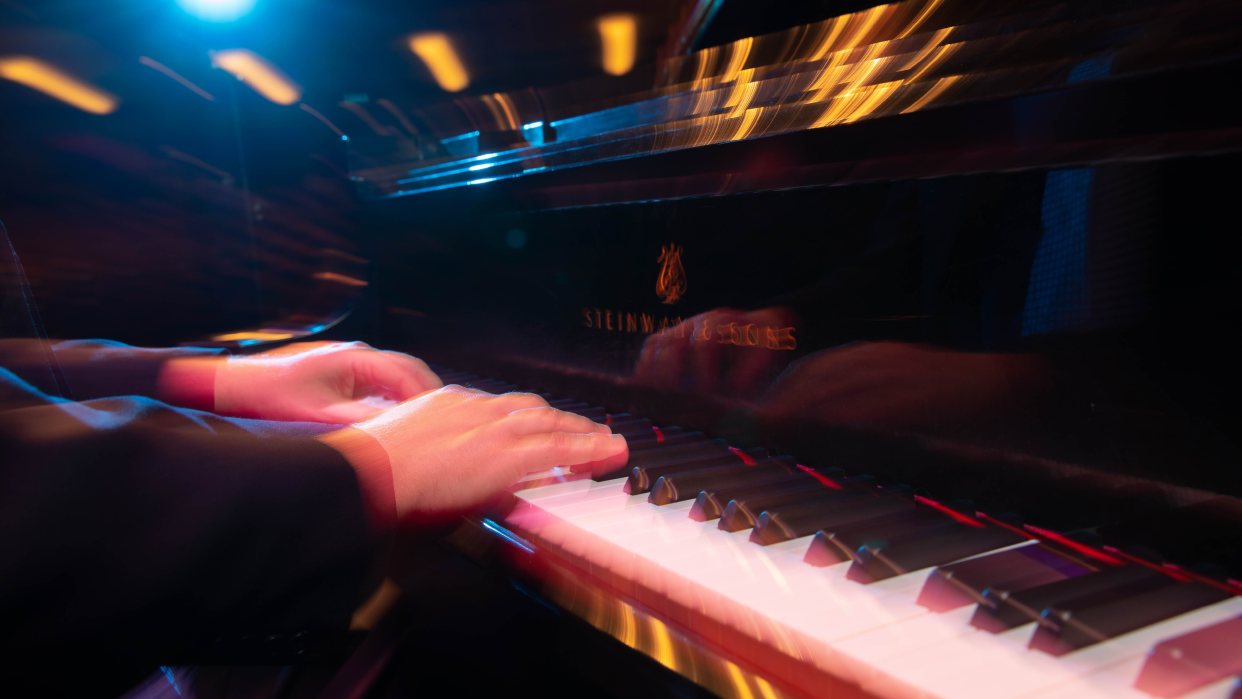 Students of Associate Professor of Music Mitch McKay will play the college’s full-size Steinway concert grand piano in a free recital beginning at 6:30 p.m. March 13 in the Jackson N. Sasser Fine Arts Hall at the Northwest Campus of Santa Fe College, 3000 NW 83rd St.