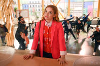 <p>Shout it (or sing it) from the rooftops! Levy (of no relation to fellow nominees Daniel or Eugene Levy) is nominated for best television actress – musical or comedy for her role as Zoey in<em> Zoey's Extraordinary Playlist</em>.</p>