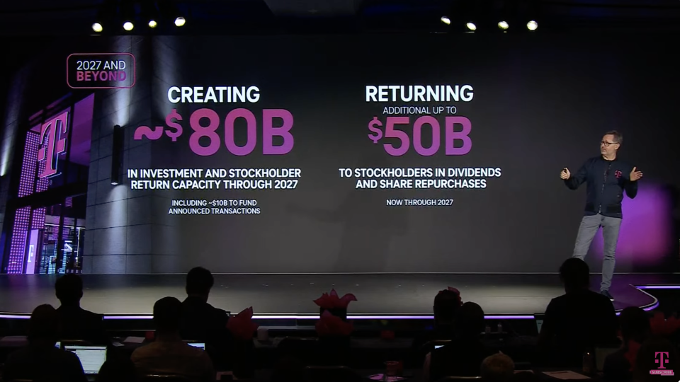 T-Mobile Sievert presents a number of major growth targets that Wall Street will have to digest during an analyst meeting on Wednesday.